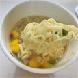 【カルディオリジナル 瀬戸内レモン塩ラーメン】待ち時間は3分