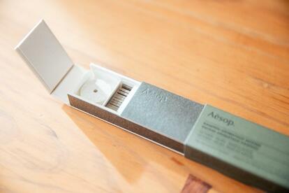 2年前から買おうと決めていたイソップの隠れた逸品。高かったけど買っ