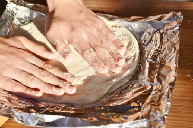 丸くなるように整えて～！