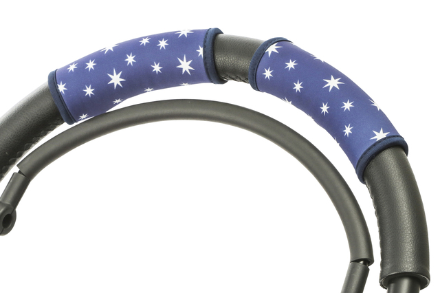 チューピー ベビーカー・ハンドルカバー・シングル/ネイビースター