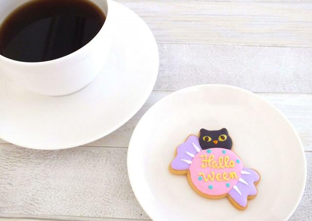 【カルディ　ハロウィンアイシングクッキー】コーヒータイムにもおすすめ♪