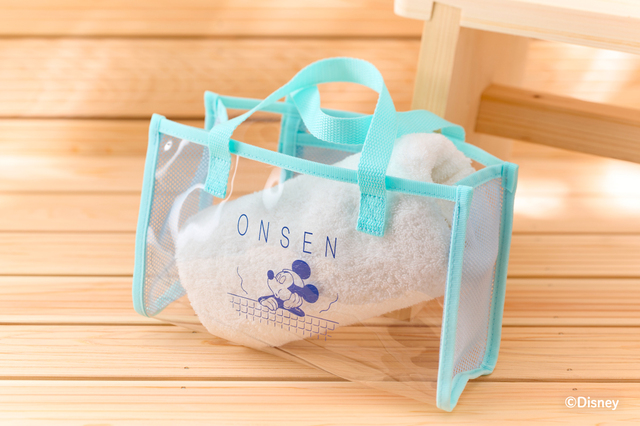 お風呂バッグ ¥1,980|大江戸温泉物語ディズニーオリジナルアイテム