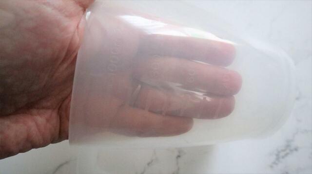 【セリア 計量カップ1000ml】目盛は少し読み取りにくいかも