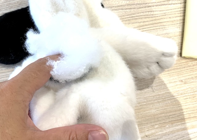 少しふにゃりとしている方が触り心地がいい