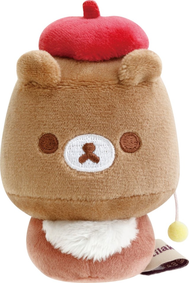 【リラックマ「すてきなお家」シリーズ】「てのりぬいぐるみ」1,650円　ランプシェード