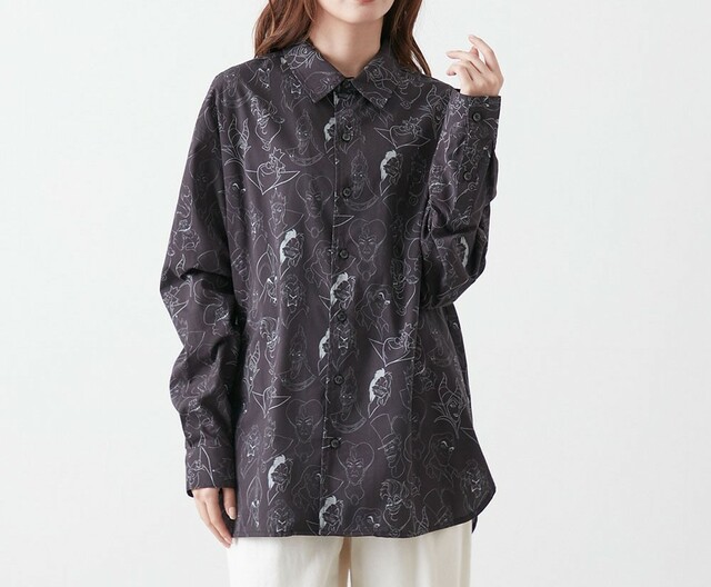 ユニセックスフェイスプリントシャツ「ヴィランズ」｜￥ 6,990 （税込）