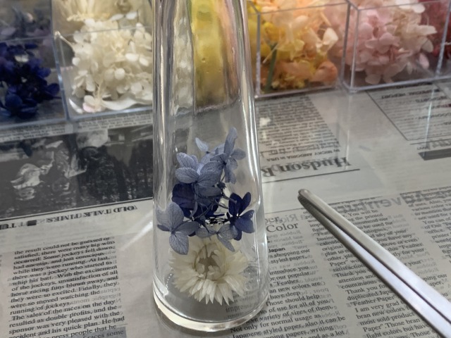 ギュウギュウに詰めるよりも隙間があったほうが美しい仕上がりに