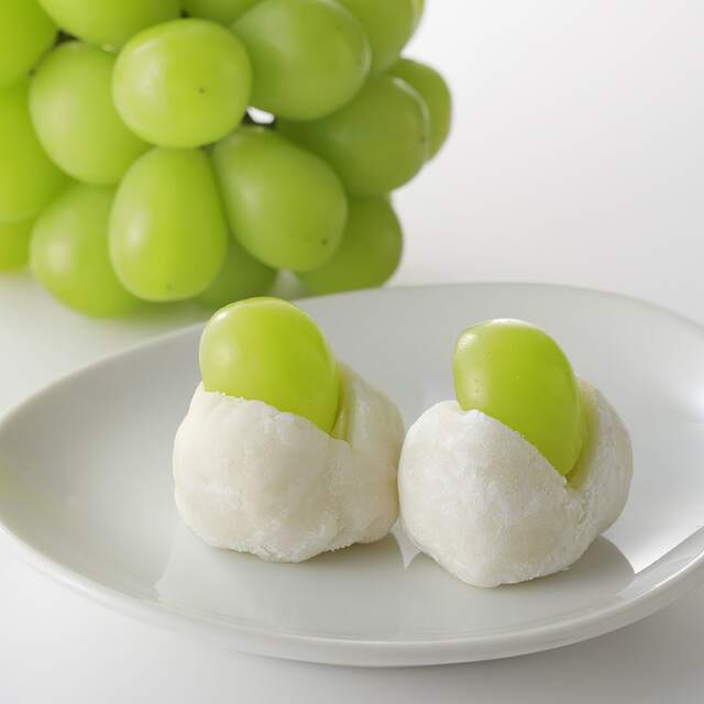 スイーツパラダイス「シャインマスカット食べ放題第2弾」マスカット大福