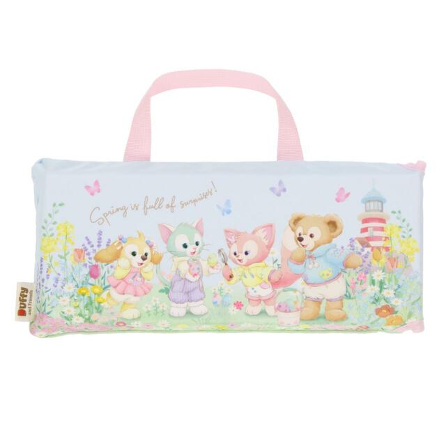 「ダッフィー＆フレンズのカム・ファインド・スプリング！」ポータブルクッション