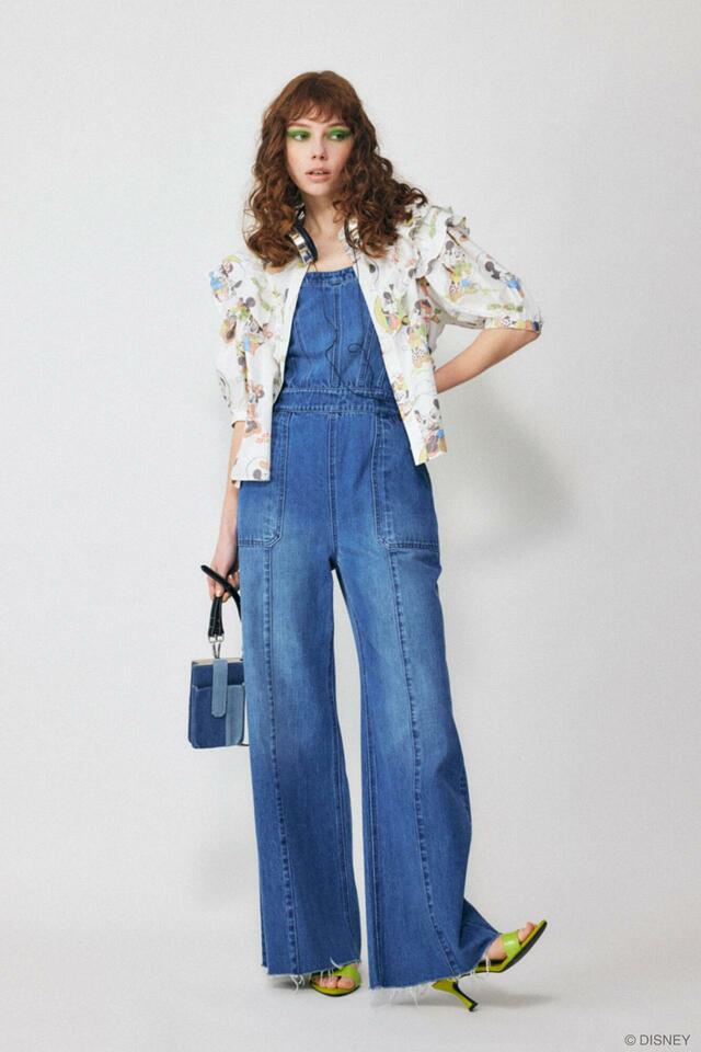 MD RUFFLE ブラウス ￥10,450｜「Disney SERIES CREATED by MOUSSY」2023 EARLY SUMMER COLLECTION