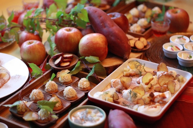 りんご＆さつまいもデザートブッフェ