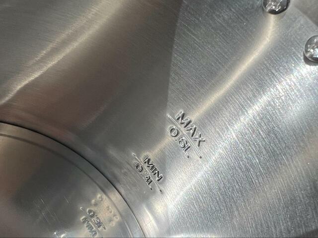 【アイリスオーヤマドリップケトル 温度調節付 IKE-C601T-CW】メモリがあるのも嬉しい