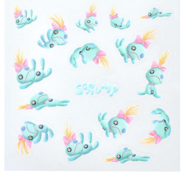 スクランプ シール・ステッカー クリア Sticker Collection Scrump 350円