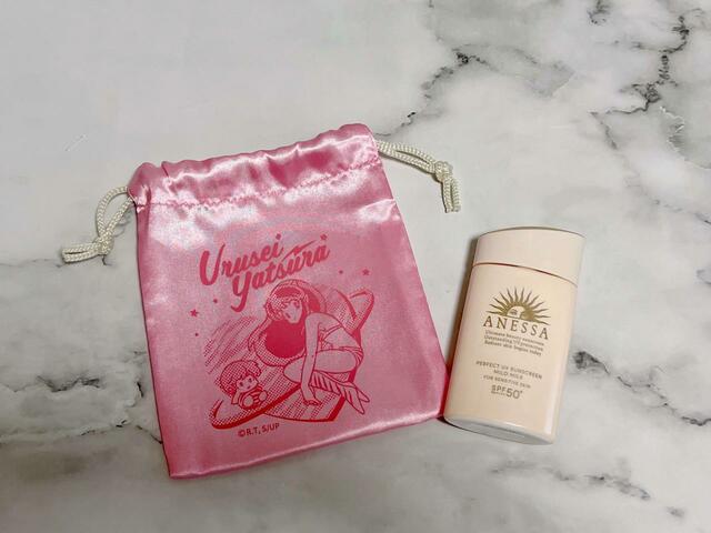 【100円ショップ×うる星やつら】日焼け止めなどを入れるのにぴったり!