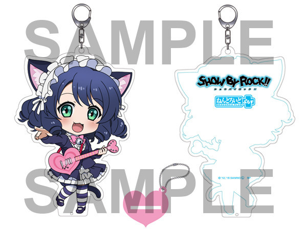 予約特典「ねんどろいどぷらす アクリルスタンド付きキーチェーン シアン」