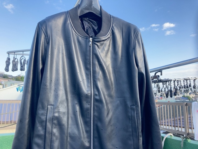 【ワークマン レディースフェイクレザーウォームジャケット】実際に洗濯機で洗ってみました！（洗濯時はネットをご使用ください）