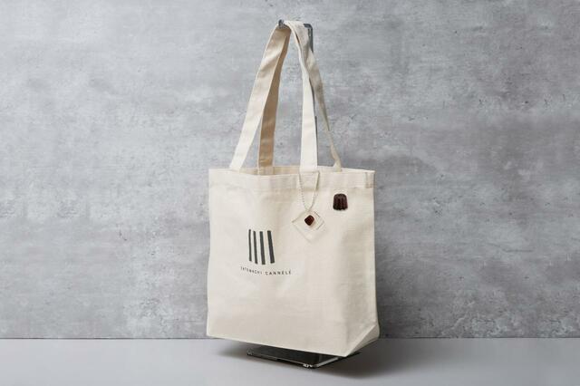 「トートバッグ」<1,320円(税込)>【「立町カヌレ」オリジナルグッズ】