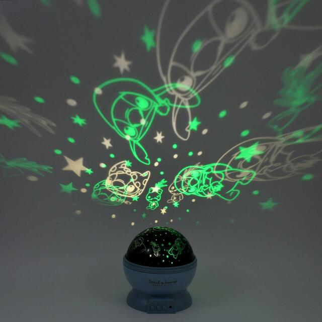 スティッチ＆スクランプ ルームプロジェクター Disney Stitch＆Scramp OHANA LIFE 4,400円