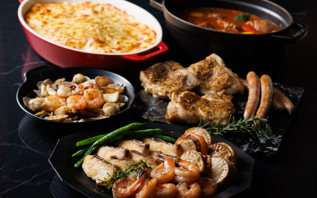 「洋食コーナー」＜期間：2026年1月4日～2月28日＞【【浅草ビューホテル】冬の澄んだ絶景とともにグリル料理など、100種類のブッフェメニューが味わえるウインターブッフェ開催中！】