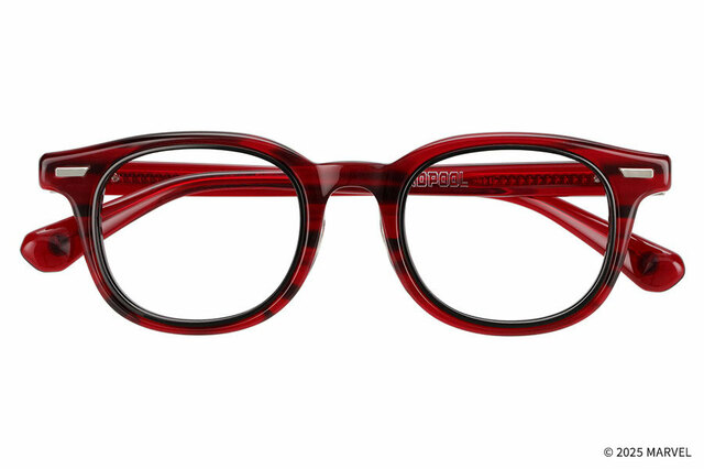 メガネ ¥15,500｜Zoff「MARVEL COLLECTION DEADPOOL&WOLVERINE」DEADPOOL MODEL