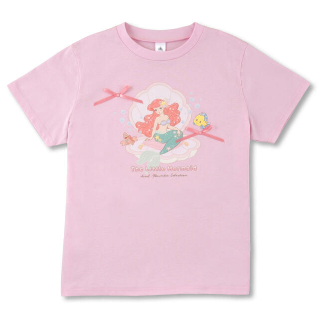 アリエル、フランダー、セバスチャン 半袖Tシャツ リトル・マーメイド Illustrated by mikko 4,500円
