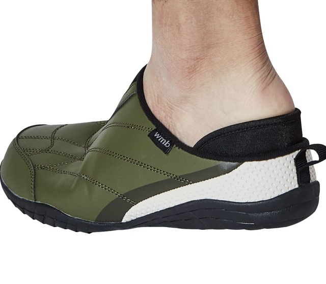 【ワークマンの防寒靴売上ランキング 5位】「トリコットサボシューズ+」1,500円（税込）