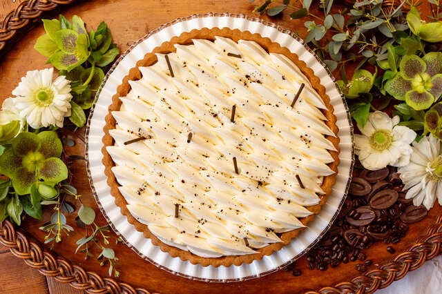 「コーヒー風味のチョコレートタルト」