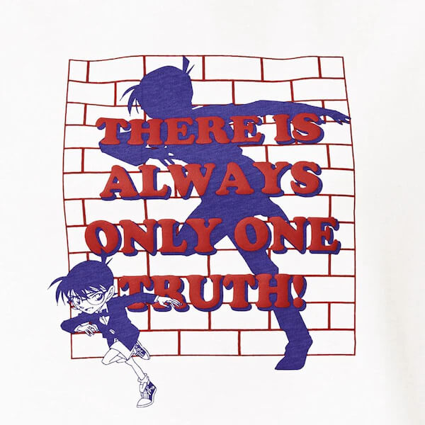 【GU】グラフィックT(半袖) Detective Conan 1(名探偵コナン)(江戸川コナン)(工藤新一)／¥990