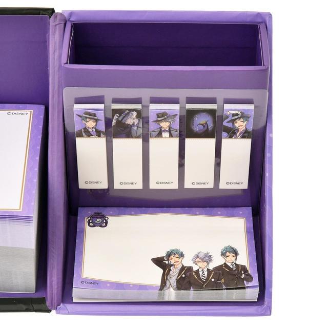 『ディズニー ツイステッドワンダーランド』 ペンスタンド付きメモ帳　全7種 オクタヴィネル寮