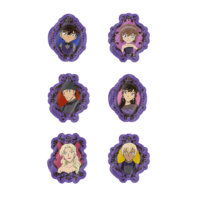 アクリルマグネット（ランダム6種）　　550円（税込605円）｜名探偵コナンカフェ