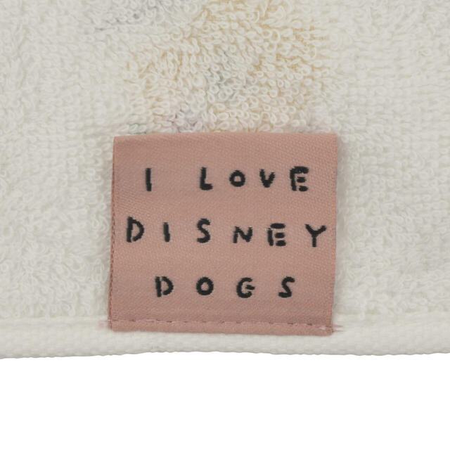 ディズニーキャラクター フェイスタオル I LOVE DISNEY DOGS 1,800円