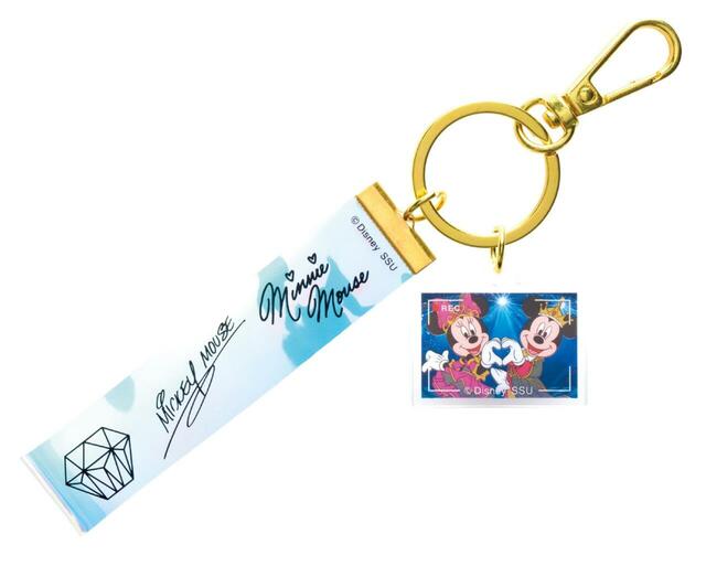 G賞 銀テープ風キーホルダー|Happyくじ「Disney IDOL ON STAGE」