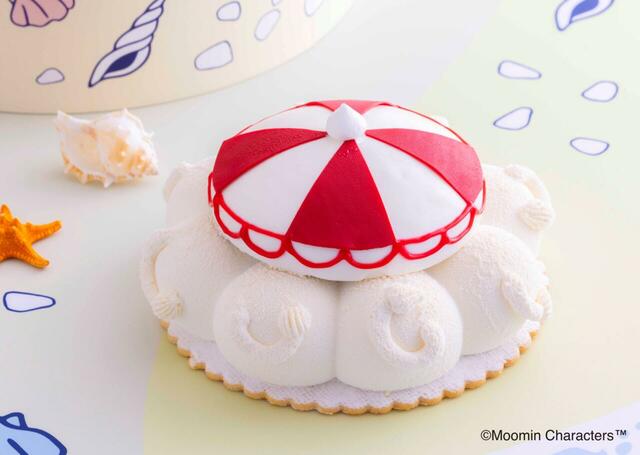 「パラソルの下のムーミンたち」＜期間：2026年6月4日～8月30日＞【“ヒルトン大阪×ムーミン”のコラボスイーツがカムバック！「リトルミイのサマーアフタヌーンティー」も同時開催！】