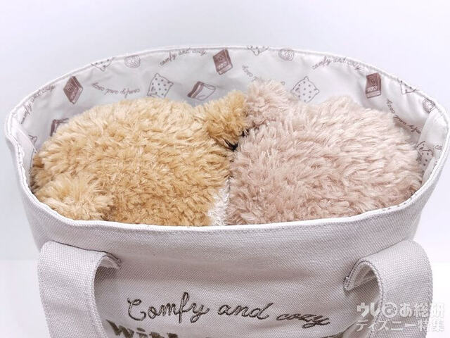 Sサイズのぬいぐるみが2体入ります