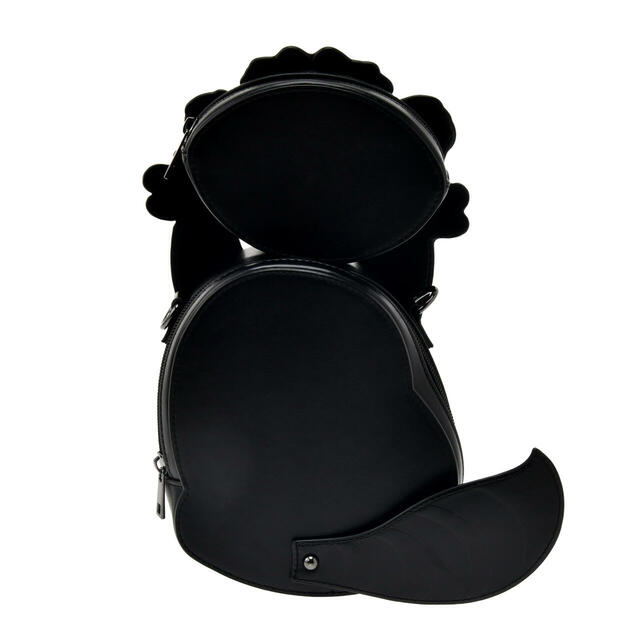 チェシャ猫 ショルダーバッグ 蓄光 ダイカット ブラック CHESHIRE CAT 7,500円