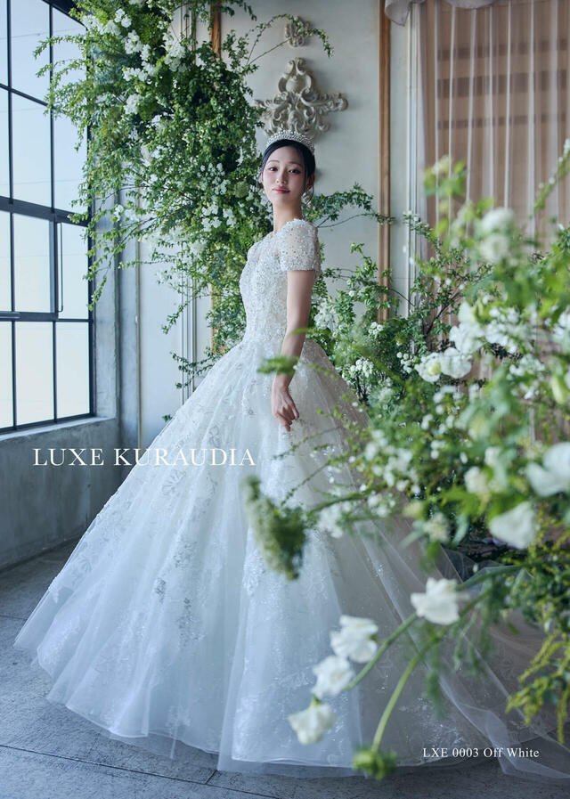 「LUXE KURAUDIA(リュクス クラウディア)」新作ウェディングドレス