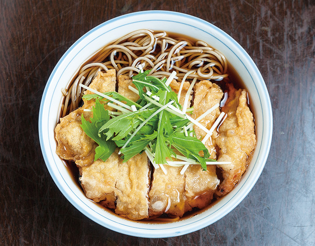 浅野屋本店／とんぷらそば　950円