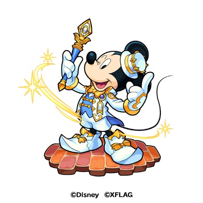 光属性 ★5 ミッキー(進化前)のイラスト|モンスターストライク