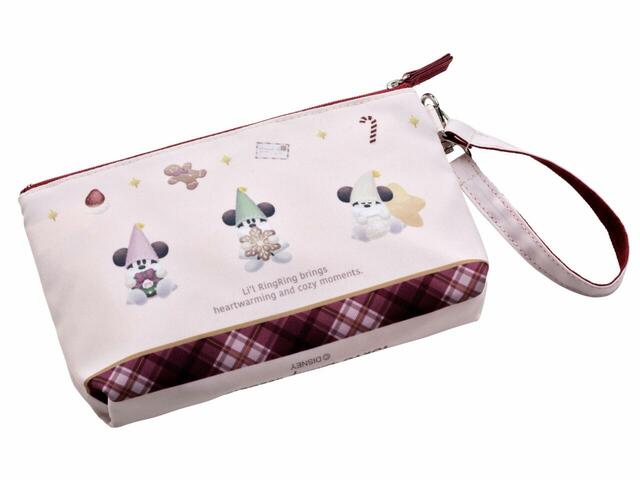スーベニアおてふきケース 対象メニューにプラス1,400円|東京ディズニーリゾート「ディズニー・クリスマス」フードスーベニア