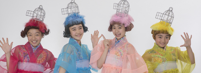「ちーむ・をとめ座」がキュートな方言を披露する「恋そめし」も子どもたちに人気　©NHK