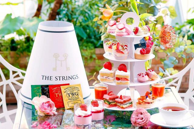 「テイクアウト（イメージ）」＜¥8,000＞【ザ ストリングス 表参道ストロベリーガーデン アフタヌーンティー】