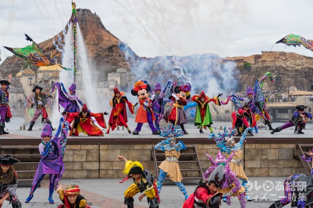 18年最新版 東京ディズニーシー ザ ヴィランズ ワールド ミッキーたち9キャラ上陸位置 観賞場所ガイド 1 4 ディズニー特集 ウレぴあ総研