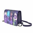 【Loungefly】ディズニーヴィランズ ショルダーバッグ Villains In The Dark 13,200円