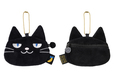 東京ばな奈ぶにゃんこ フェイスポーチ【東京ばな奈の黒猫「ぶにゃんこ」】