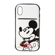 Disney / iPhone X用 タフポケットケース ミッキーマウス/ホワイト 