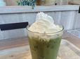 【モスバーガー&カフェ アイス抹茶ラテ】スイーツとの組み合わせにもおすすめ