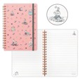 【ムーミン新作文具】「リングノート」全4色 各825円/ノート内側の絵柄もかわいい
