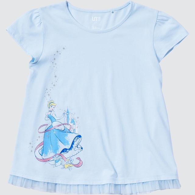 GIRLS ディズニー・ヒロインズ & フレンズ UT グラフィックTシャツ（半袖） 990円