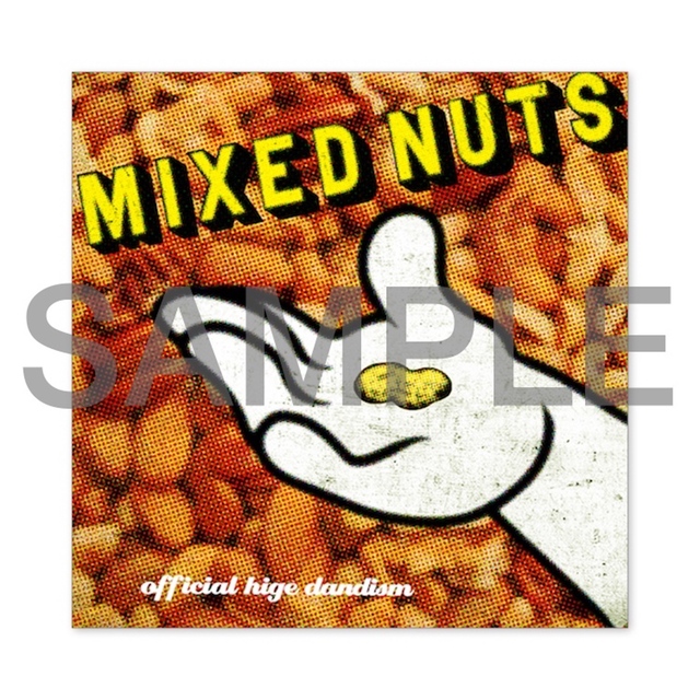 Official髭男dism『ミックスナッツ EP』Amazon 予約購入 先着特典　メガジャケ