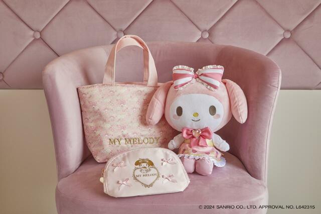 「マイメロディルームのオリジナルグッズ」【「マイメロディ」「クロミ」デザートプレート付き宿泊プラン】